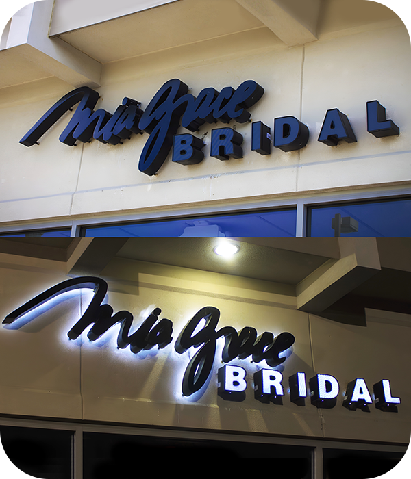 Производство объемных световых букв