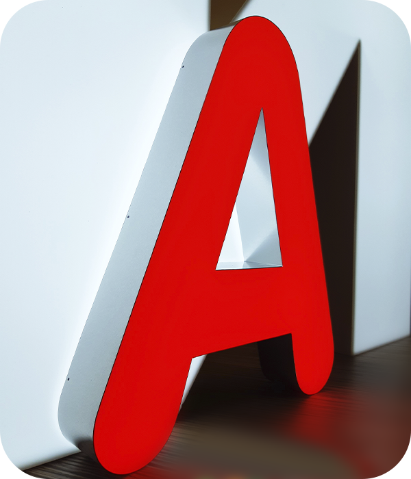 Сделаем буквы из акрила на заказ