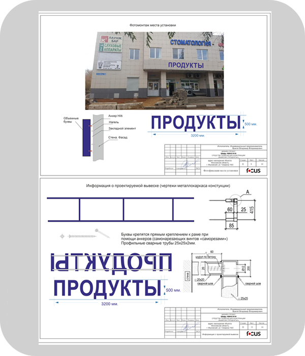 От чего зависит цена согласования вывесок в Краснодаре?